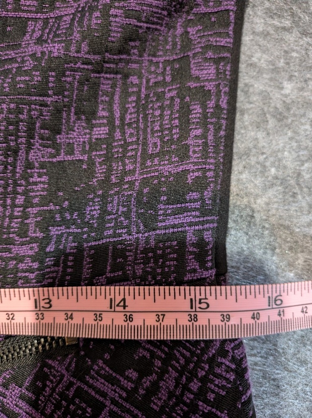 Mary Kay Purple and Black Patterned Blazer by Twinhill - Picture 12 of 14
